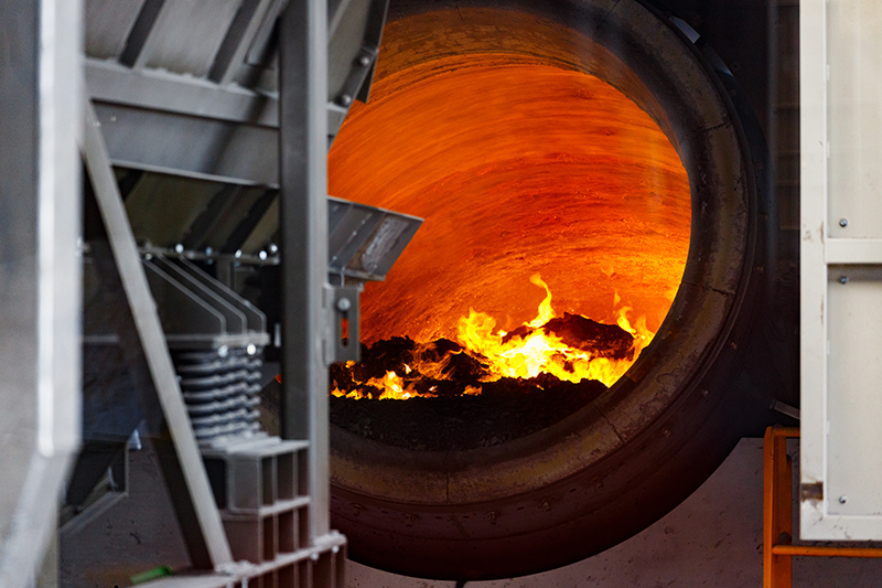 GHI liefert den größten rotierenden Kippofen der Welt für das Aluminiumrecycling