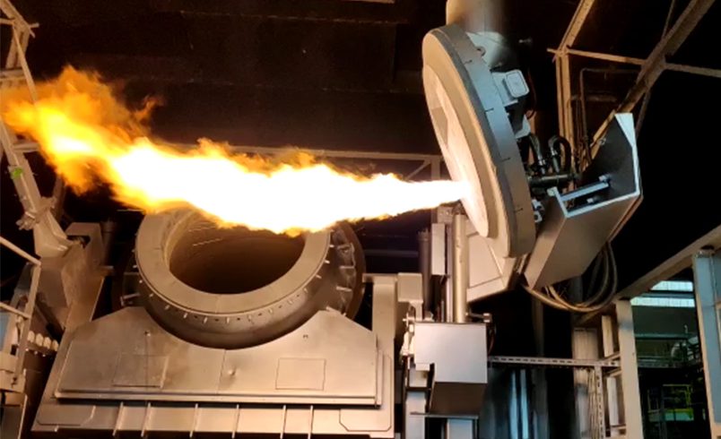 GHI Smart Furnaces starts up a new Rotary Tilting Furnace for aluminium recycling